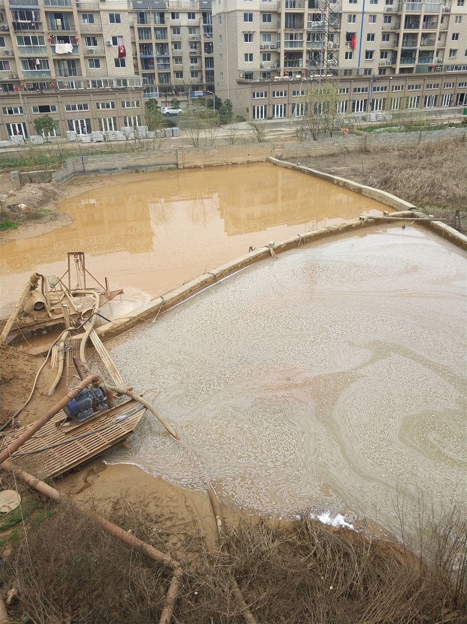 周至沉淀池淤泥清理-厂区废水池淤泥清淤